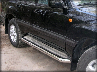 Пороги лист d-76 для Lexus LX-470 2002-2008