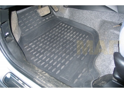 Коврики в салон полиуретан 4 штуки Element для Honda Jazz 2001-2008