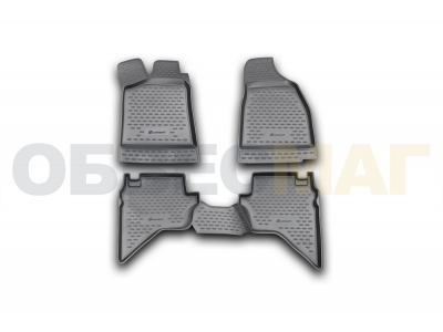 Коврики в салон Element полиуретан 4 шт. для Mazda BT-50 2008-2011