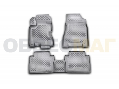 Коврики в салон полиуретан 4 штуки Element для Renault Koleos 2008-2016