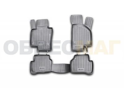 Коврики в салон полиуретан 4 штуки Element для Volkswagen Passat B6 2005-2010