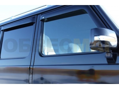 Дефлекторы боковых окон SIM 4 штуки для Mercedes-Benz G-Class W463 1989-2018