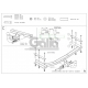 Фаркоп оцинкованный Galia шар A для Daewoo Nexia/Espero 1995-2010