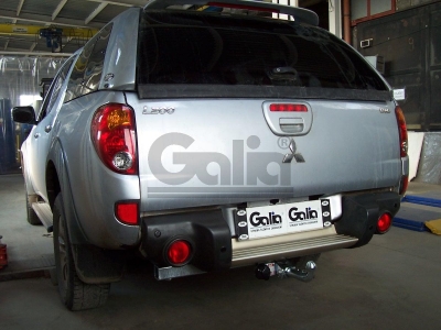 Фаркоп оцинкованный Galia шар C съемный для Mitsubishi L200/Fiat Fullback 1996-2021