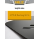 Защита бака для Jetour Dashing, X90 plus 2023-н.в. NLZ сталь, с крепежом / Джитур Дашинг