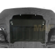 Защита картера и КПП Автоброня для 1,2/1,6D/2,0 сталь 2 мм для Nissan Qashqai 2014-2015