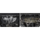 Защита картера и КПП Автоброня, сталь 2 мм для Haval F7/F7x 2019-2021