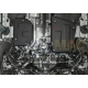 Защита топливного бака Автоброня, сталь 2 мм для Haval F7/F7x 2019-2021
