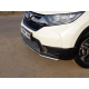 Накладка решетки радиатора нижняя 16 мм ТСС для Honda CR-V 2017-2021