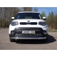 Накладка решётки радиатора нижняя 12 мм ТСС для Kia Soul 2016-2021