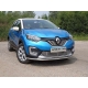 Накладка решётки радиатора верхняя 16 мм ТСС для Renault Kaptur 2016-2021