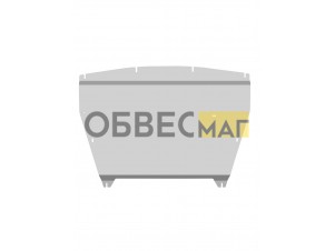 Защита переднего электромотора для VOYAH Dream EVR (алюминий, 3 мм) / Воя Дрим Пхев