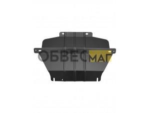Защита радиатора для JAC T9 (24) 2,0 бен. диз. AT 4WD / Джак Т9