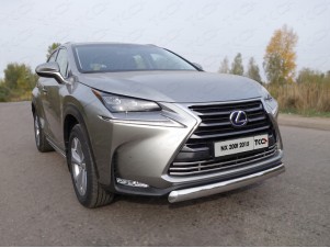 Накладка решётки радиатора 16 мм для Lexus NX-200t № LEXNX20015T-06