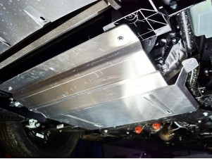 Защита картера и КПП (алюминий) 4мм для Exeed VX 2.0L 4WD 2021 – н.в.  ZKTCC00526