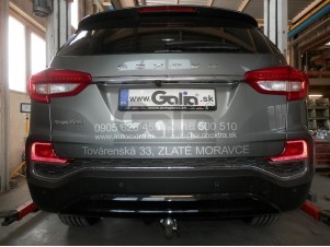 Фаркоп оцинкованный GALIA, тип шара: A(условно-съёмный на 2-х болтах) для Ssang Yong Rexton, в т.ч. дизель 2017-н.в. № S126A