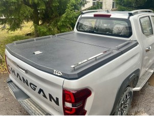 Рейлинги на крышку кузова (комплект Premium) 4шт для Mitsubishi L200 2019-н.в. №MITL20019-57